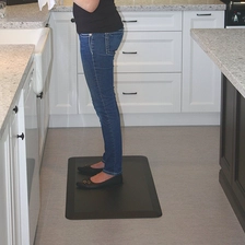 中国 New arrival anti fatigue pu soft door mat ,hot sale high quality anti fatigue mat kitchen メーカー