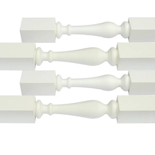 Κίνα OEM high quality balustrade White ;PU Decorative Baluster ;modern baluster; modern baluster custom κατασκευαστής