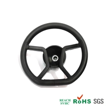 China PU foam steering wheel, engineering car steering wheel, polyurethane steering wheel, PU leather steering wheel, China polyurethane products supplier manufacturer
