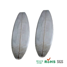 China PU foaming white surf, surfboard manufacturing factory in Xiamen, white embryo foam surfboard blanks surfing whiteboard China manufacturer