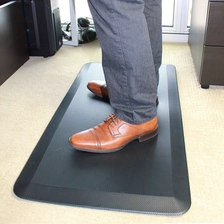 中国 PU polyurethane anti fatigue area rugs standing gel kitchen mat メーカー