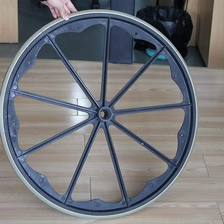 porcelana PU wheel chair tires fabricante