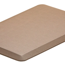 porcelana Poliuretano piel integral Proveedores China logo puerta cojín en el suelo con la espalda estera antideslizante alfombra del piso impermeable fabricante