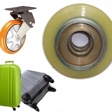 Chine Polyuréthane fabricant de mousse PU roues, roues de bagages de polyuréthane, PU roues portent fabricant