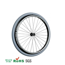 Cina Wheelchair tire 24 inches, tire 10 inches, PU tires, Chinese polyurethane solid tire suppliers produttore