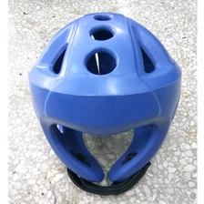porcelana anti bacterial boxing helmet, traditional custom PU head guard, high quality headgear, customized polyurethane head guard fabricante