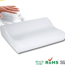 China car neck memory foam pillow, medical neck pillow, polyurethane pillow, sponge pillow, memory foam pillow fabricante