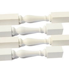 중국 custom China pu architectural balusters ,modern balusters and railings design 제조업체