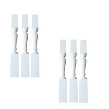 China polyurethane staircases handrails for outside,PU White balcony railing Baluster fabrikant