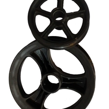 porcelana wheel.two rodillo rodillos rueda de rodillo skate.plastic wheel.ab rueda de ejercicio de rodillos fabricante