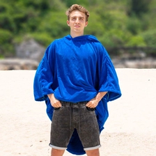 Cina Asciugamano poncho con cappuccio Surf Beach, 00% cotone o microfibra produttore