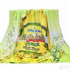 China 100% Katoen Velour Beer Gedrukt Promotie Strand Handdoeken 75 * 150cm fabrikant