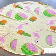 중국 250gsm Superior Quality,Eco-friendly Custom Printed Round Beach Towel 제조업체