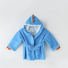 China Breathable Baby Hooded Bathrobe Animal Bathrobe Newborn Hooded Towel Cute Bath Towel manufacturer