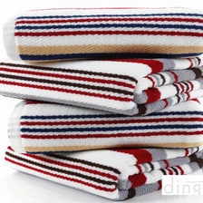 China Jacquard,AZO Free Soft Touch Striped Terry Customized Cotton Bath Towel 60*120cm manufacturer