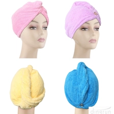 porcelana Toallas de secado de cabello de microfibra Secado rápido Envoltura de cabello largo fabricante