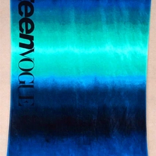 China Navy Blue Beach Towel, Cotton Velour Reactive Printing Beach Towel, manufacturer