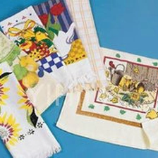 Cina cotone e poliestere Stampato Kitchen Towel in Frange produttore