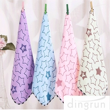 China Supper Soft Cute Custom Microfibe Face Towels Easy Dry AZO Free fabrikant