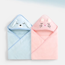 porcelana Venta al por mayor Franela Animal Microfibra Reciclada Muchachas Boys Summer Beach Kids Hooded Baby Bath Toalla fabricante