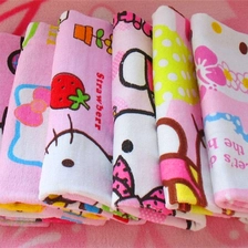 중국 hello kitty reactive printing beach towel 제조업체