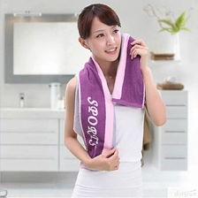 Cina tovagliolo di sport cotone personalizzato produttore