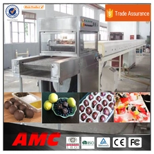 China good quality chocolate enrober machine supplier from china for bicuit and bread manufacturer