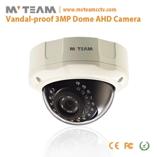 الصين 3MP AHD المخرب واقية من المعدن الأمن الدوائر التلفزيونية المغلقة والأشعة تحت الحمراء قبة الكاميرا (MVT-AH26F) الصانع