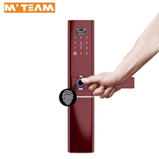 China Door Lock Made in China Electronic Key Free Finger Print Door Lock Password Protected Smart Door Lock manufacturer
