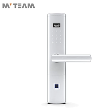 China Thumbprint Lock Electronic Smart Keyless Door Lock with Discreet Peek-Proof Touchscreen Keypad, Auto Lock, Battery Backup manufacturer