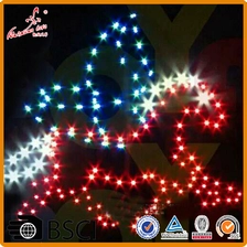 China 2018 nieuwe ontwerpen fabrieksprijs Mooie aangepaste led licht vlieger voor promotie fabrikant