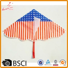 China easy fly flag delta kites for promotion manufacturer