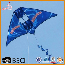 China logo printing triangle kite for advertising delta kite manufacturer
