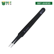 中国 BST-203ESD工厂直销用于iPhone /智能手机的高品质手机维修精密防静电镊子 制造商