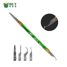 中国 BST-69A + 4合1手工性感性感刀片CPU IC芯片胶水刀刀具板PCB底部填充清洁刮刀 制造商