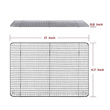 Cina Rack di raffreddamento a filo in acciaio inox da 12 "x 17" produttore