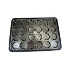 China 24 Molds Hamburger Bun Bread Baking Pan manufacturer