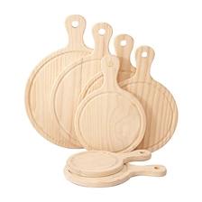 China 6-14 inch Round Pine Wood Pizza Board Factory Wholesale manufacturer