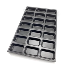China Aluminium Non Stick Rectangular Muffin Cupcake Baking Pan manufacturer