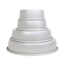 China Aluminum Round Cake Tin Layer Cake Pan Set manufacturer