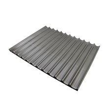China Best Perforated Baguette Tray French Bread Baking Pan manufacturer