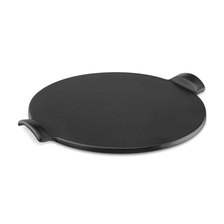 Cina Pizza tonda in ceramica nera tonda TSPS004 produttore