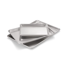 China Stainless Steel Baking Tray Sheet Pan for cookies biscuits manufacturer