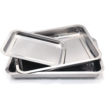 China Stainless Steel Cookie Tray Baking Pan manufacturer