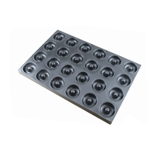 China Teflon Coated Aluminum Donuts Molds Pan Baking Tray manufacturer