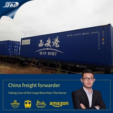 China China shipping agent railway freight forwarder train transport to Europe freight forwarder