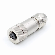 Cina M12 A B D Codificato schermato con codice 3 4 5 6 8 12 17 Pin Assembly Connector produttore