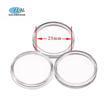 Cina 50/30pcs NFC N tag215 Coin TAG Chiave 13.56MHz N TAG 215 Etichetta della carta Tag RFID Etichette Scatola rotonda diametro 25 mm produttore
