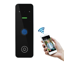 Çin Tuya APP WIFI akıllı görüntülü kapı zili interkom erişim kontrolü villa için cep telefonu ile uzaktan açık üretici firma