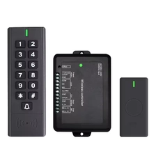Çin Kablosuz Erişim Kontrol Kiti, Erişim Denetleyicisi Güç Kaynağını ve Çıkış Düğmesini ve Su Geçirmez RFID Tuş Takımı Erişim Kontrolünü içerir üretici firma